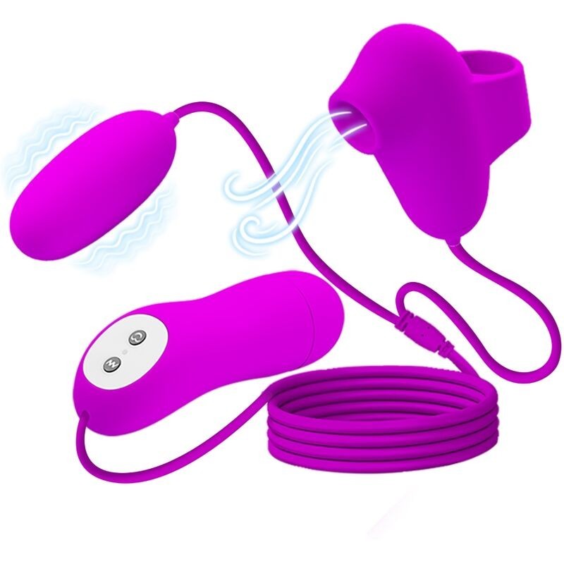 Pretty Love - Succhia Clitoride Vibrante - Viola - PRETTY LOVE - Succhia Clitoride | erosidea.com