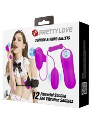 Pretty Love - Succhia Clitoride Vibrante - Viola - PRETTY LOVE - Succhia Clitoride | erosidea.com
