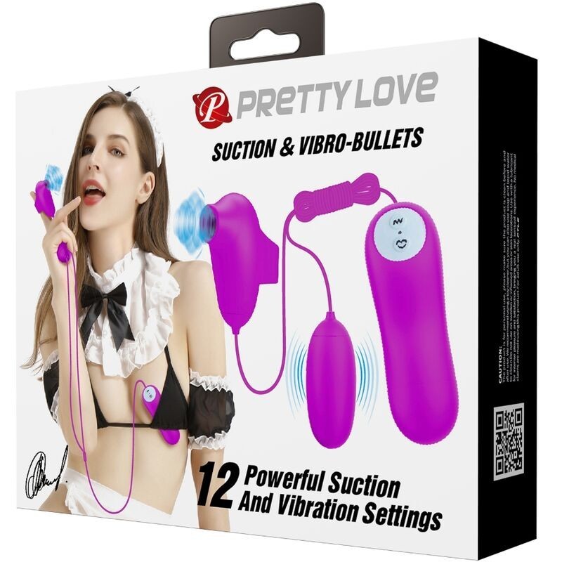 Pretty Love - Succhia Clitoride Vibrante - Viola - PRETTY LOVE - Succhia Clitoride | erosidea.com