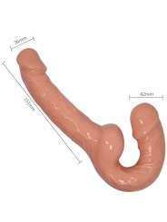Dildo Da Ultra Appassionato Con Imbragatura Senza Supporto - BAILE HARNESS COLLECTION - Strap-on e Imbracature | erosidea.com