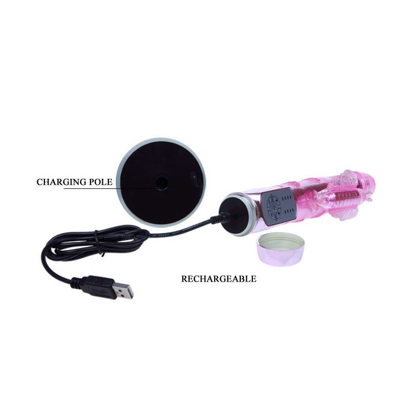 Us Rabbit Farfalla Pulsante - BAILE ROTATIONS - Vibratori Rabbit | erosidea.com