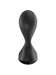App Tappo Vibrante Sweet Seal Nero - SATISFYER CONNECT - Plug e Catene Anali | erosidea.com