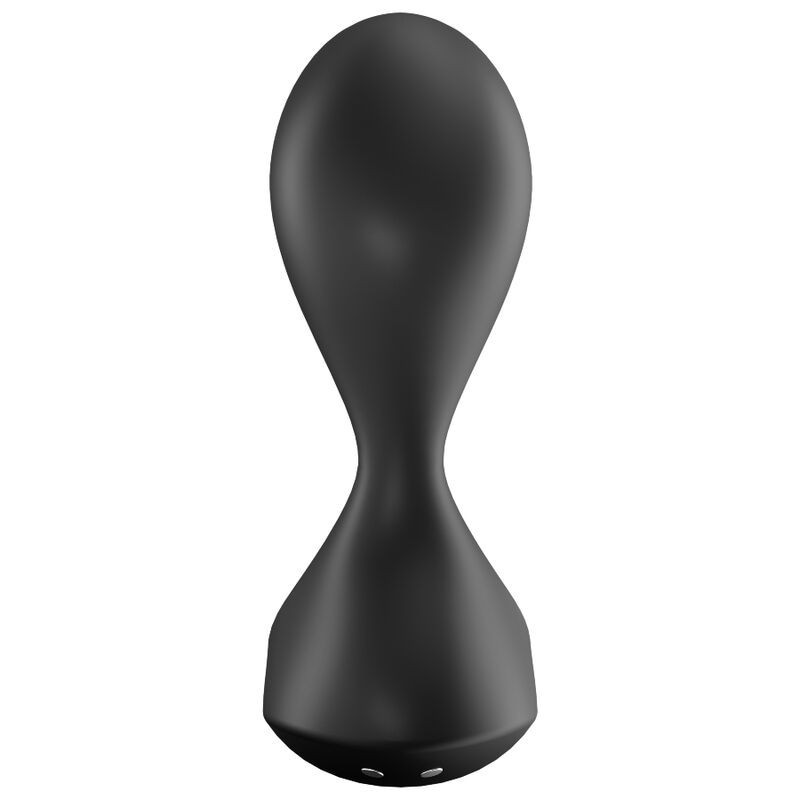 App Tappo Vibrante Sweet Seal Nero - SATISFYER CONNECT - Plug e Catene Anali | erosidea.com