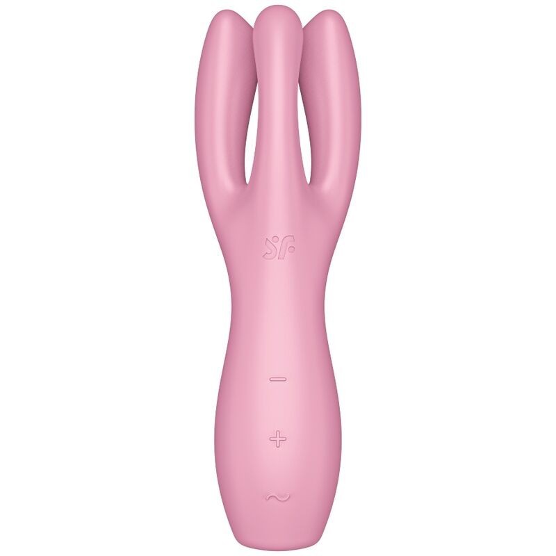 Satisfyer - Vibratore Threesome 3 Rosa - SATISFYER VIBRATOR - Vibratori | erosidea.com