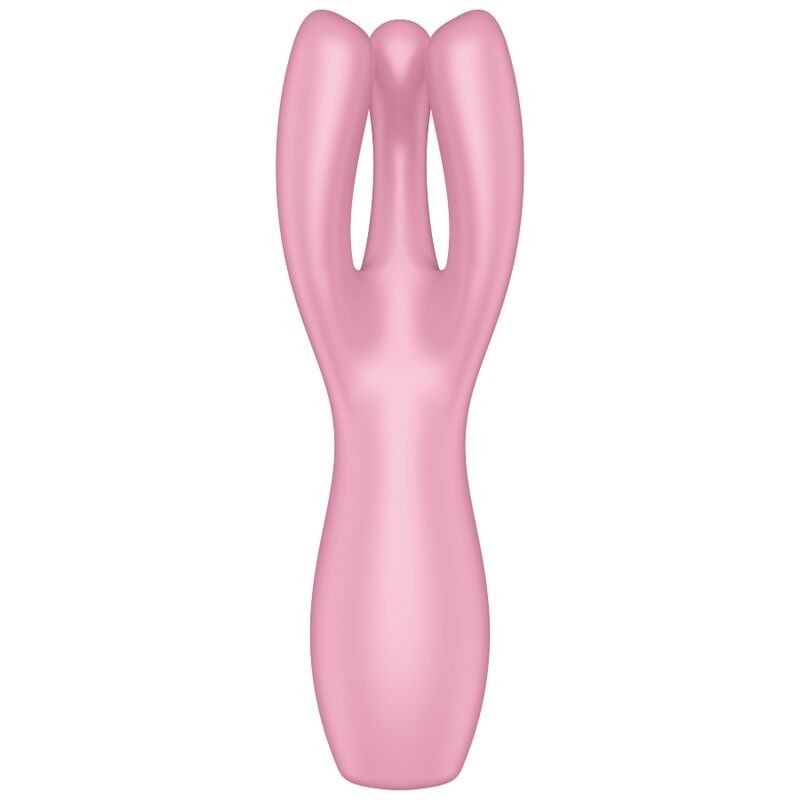 Satisfyer - Vibratore Threesome 3 Rosa - SATISFYER VIBRATOR - Vibratori | erosidea.com