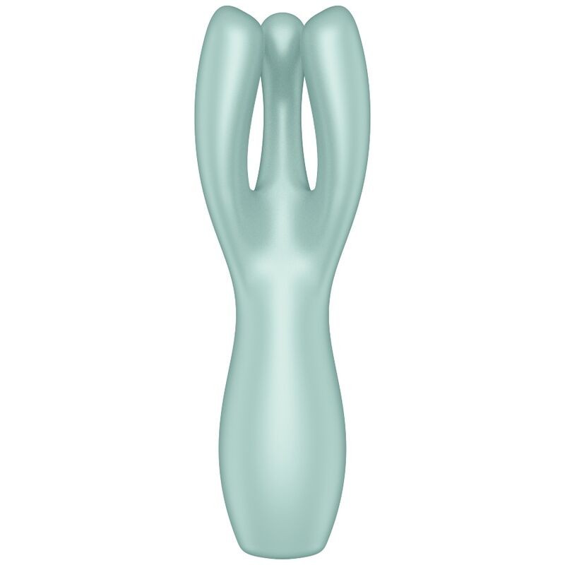 Vibratore Threesome 3 Menta - SATISFYER VIBRATOR - Vibratori | erosidea.com