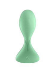 App Trendsetter Plug Vibrante Verde - SATISFYER CONNECT - Plug e Catene Anali | erosidea.com