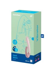 Vibratore App Heat Wave Rosa - SATISFYER CONNECT - Vibratori | erosidea.com