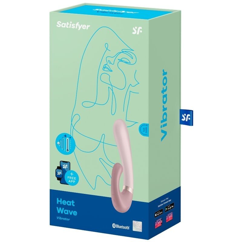 Vibratore App Heat Wave Rosa - SATISFYER CONNECT - Vibratori | erosidea.com