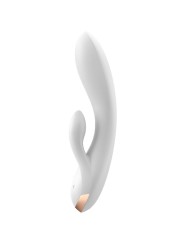 Satisfyer - App Vibratore Doppio Flex Bianco - SATISFYER CONNECT - Vibratori | erosidea.com