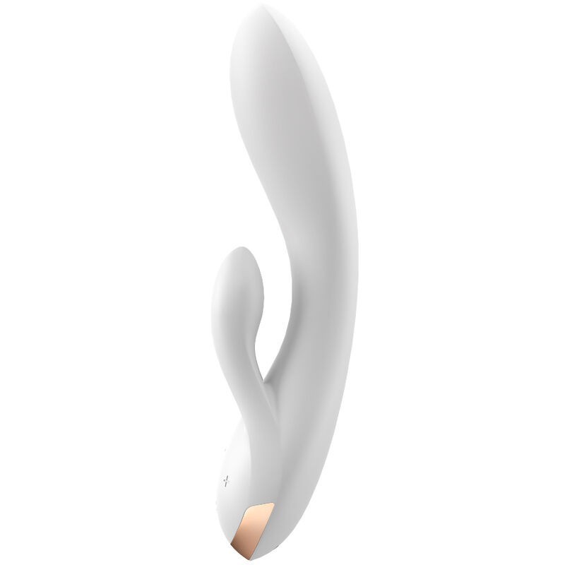 Satisfyer - App Vibratore Doppio Flex Bianco - SATISFYER CONNECT - Vibratori | erosidea.com