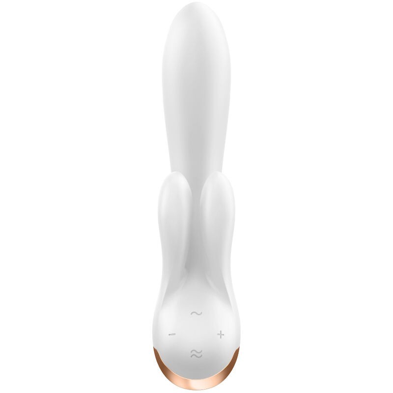 Satisfyer - App Vibratore Doppio Flex Bianco - SATISFYER CONNECT - Vibratori | erosidea.com