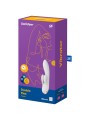 Satisfyer - App Vibratore Doppio Flex Bianco - SATISFYER CONNECT - Vibratori | erosidea.com