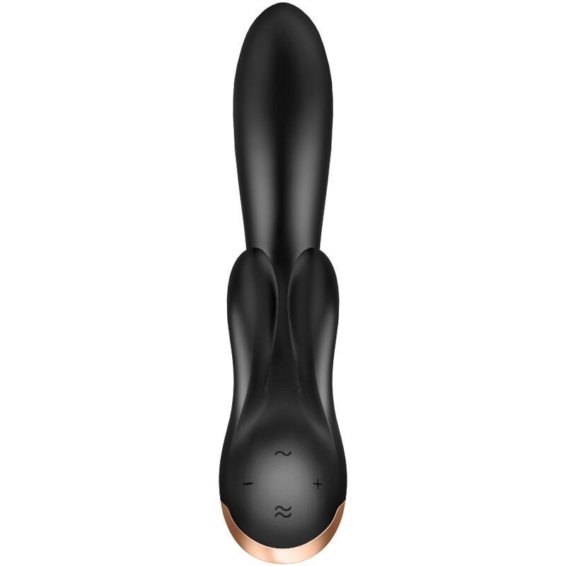 App Vibratore Doppio Flex Nero - SATISFYER CONNECT - Vibratori | erosidea.com