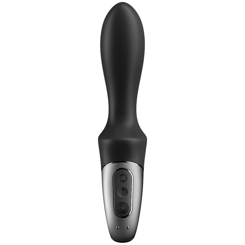 Vibratore App Anale Heat Climax Nero - SATISFYER CONNECT - Plug e Catene Anali | erosidea.com