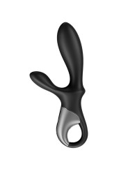 Vibratore Heat Climax+ App Anale Nero - SATISFYER CONNECT - Plug e Catene Anali | erosidea.com