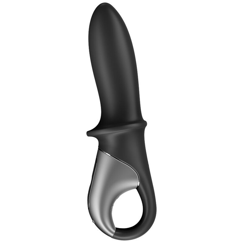 Vibratore Anale Satisfyer Hot Passion Nero Con App - SATISFYER CONNECT - Vibratori Anali | erosidea.com