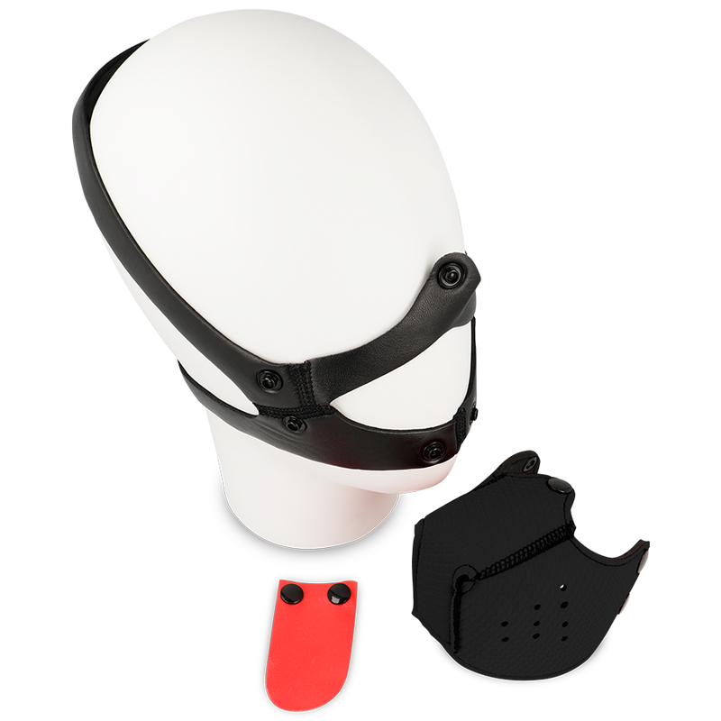 Muso Di Cane Ohmama Fetish Nero - OHMAMA FETISH - Bondage | erosidea.com