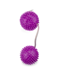 Un Piacere Profondo Sfere Strutturate Viola 3.60 Cm - BAILE STIMULATING - Ovetti Palline Sfere | erosidea.com