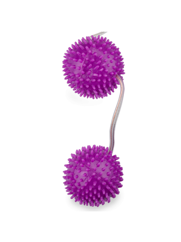 Un Piacere Profondo Sfere Strutturate Viola 3.60 Cm - BAILE STIMULATING - Ovetti Palline Sfere | erosidea.com