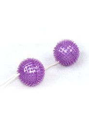 Un Piacere Profondo Sfere Strutturate Viola 3.60 Cm - BAILE STIMULATING - Ovetti Palline Sfere | erosidea.com