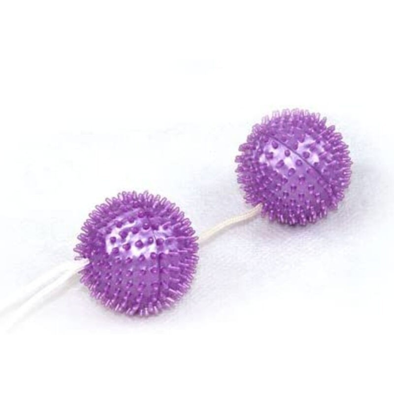 Un Piacere Profondo Sfere Strutturate Viola 3.60 Cm - BAILE STIMULATING - Ovetti Palline Sfere | erosidea.com