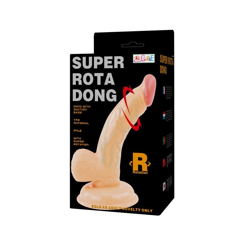 Vibratore Realistico Baile Super Rota Dong - BAILE VIBRATORS - Vibratori Realistici | erosidea.com