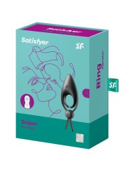 Satisfyer - Vibratore Ad Anello Sniper Nero - SATISFYER RING - Anelli Fallici | erosidea.com