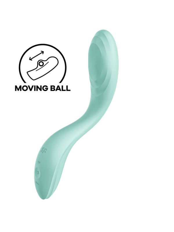 Vibratore Rrrolling Pleasure Gspot Verde - SATISFYER VIBRATOR - Vibratori | erosidea.com