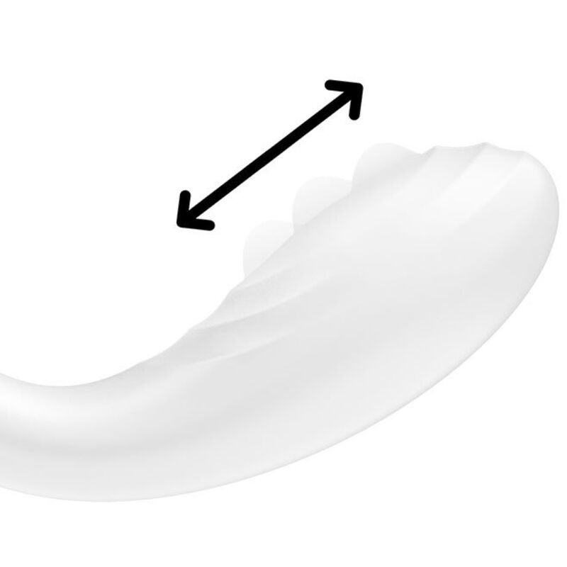 Vibratore Rrrolling Pleasure Gspot Bianco - SATISFYER VIBRATOR - Vibratori | erosidea.com