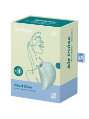 Vibratore Pearl Diver Stimolatore - SATISFYER AIR PULSE - Vibratori | erosidea.com