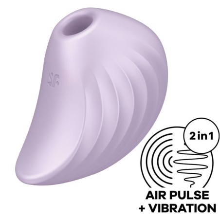 Vibratore Pearl Diver Stimulator Und Grƒå“N - SATISFYER AIR PULSE - Vibratori | erosidea.com