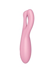 Vibratore App Threesome 4 Rosa - SATISFYER CONNECT - Vibratori | erosidea.com