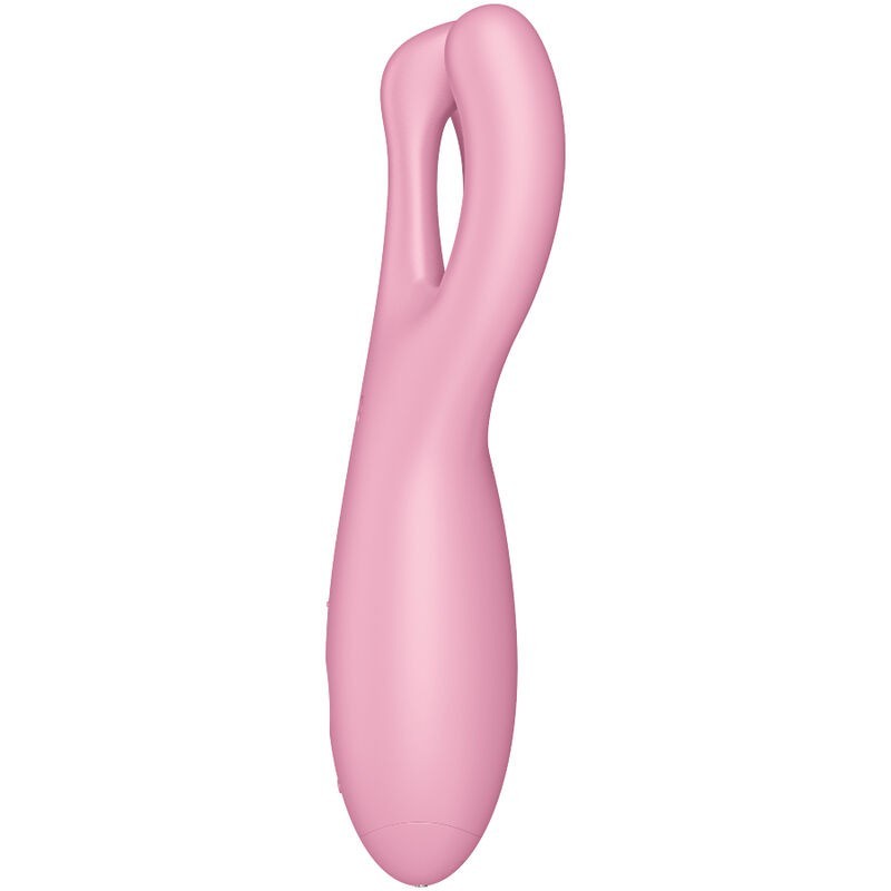 Vibratore App Threesome 4 Rosa - SATISFYER CONNECT - Vibratori | erosidea.com
