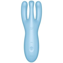 VIBRATORE APP THREESOME 4 VIOLA - SATISFYER CONNECT - Vibratori | erosidea.com