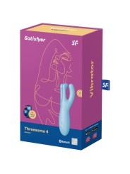 Vibratore App Threesome 4 Viola - SATISFYER CONNECT - Vibratori | erosidea.com