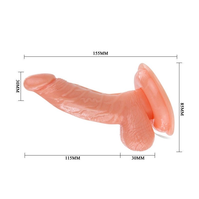 Pene Realistico Super Rota - BAILE VIBRATORS - Dildo Realistici | erosidea.com