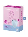 Satisfyer - Cutie Heart Stimolatore E Vibratore A Impulsi D'aria Blu - SATISFYER AIR PULSE - Succhia Clitoride | erosidea.com