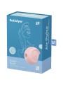Satisfyer - Stimolatore Di Impulsi D'aria Sugar Rush E Vibratore Rosa - SATISFYER AIR PULSE - Succhia Clitoride | erosidea.com