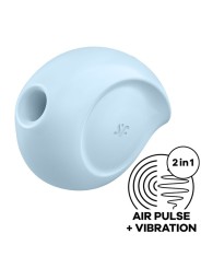 Vibratore Stimolatore E Sugar Rush Air Pulse Blu - SATISFYER AIR PULSE - Succhia Clitoride | erosidea.com