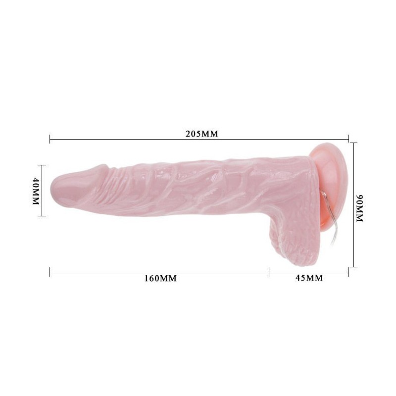 Dildo Realistico Super Rota Dong 20.5 Cm - BAILE VIBRATORS - Dildo Realistici | erosidea.com