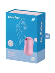 Satisfyer - Stimolatore E Vibratore D'aria Per Zucchero Cotone Lilla - SATISFYER AIR PULSE - Succhia Clitoride | erosidea.com