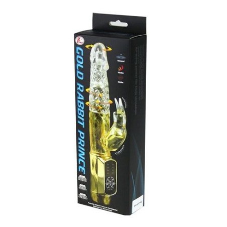 Us Rabbit Gold Principe - BAILE ROTATIONS - Vibratori Rabbit | erosidea.com