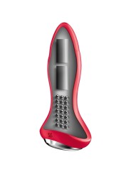 Rotator Plug 1+ Plug Vibrante App Rosso - SATISFYER CONNECT - Plug e Catene Anali | erosidea.com