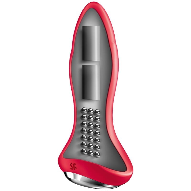 Rotator Plug 1+ Plug Vibrante App Rosso - SATISFYER CONNECT - Plug e Catene Anali | erosidea.com
