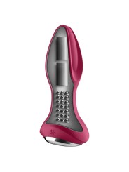 Satisfyer - Rotator Plug 2+ App Vibrante Plug Rosso - SATISFYER CONNECT - Plug e Catene Anali | erosidea.com