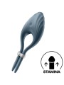 Satisfyer - Anello Vibratore Duelist Grigio - SATISFYER RING - Anelli Fallici | erosidea.com