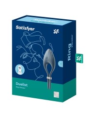 Satisfyer - Anello Vibratore Duelist Grigio - SATISFYER RING - Anelli Fallici | erosidea.com