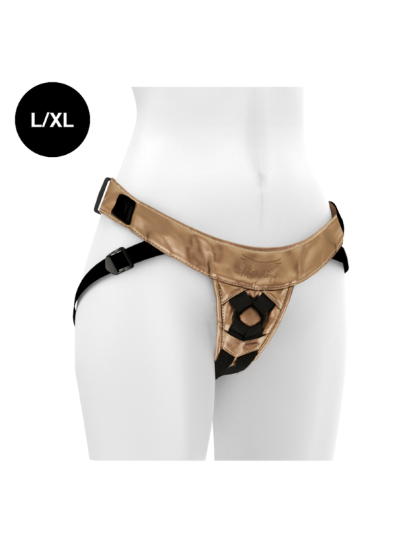 Mythology - Pettorina Fantasy - Pettorina In Bronzo L/Xl - MYTHOLOGY FANTASY HARNESS - Strap-on e Imbracature | erosidea.com