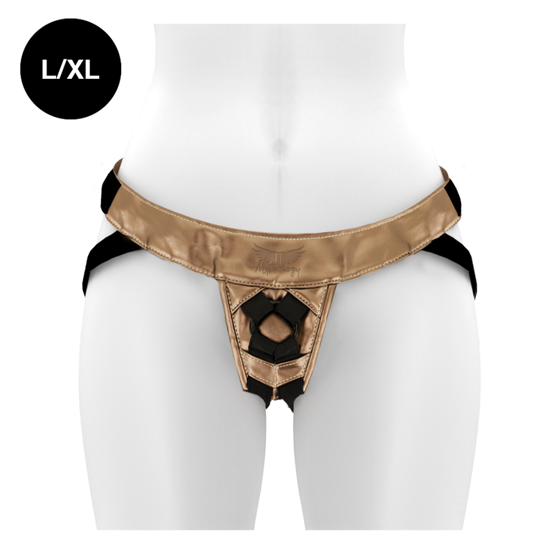 Mythology - Pettorina Fantasy - Pettorina In Bronzo L/Xl - MYTHOLOGY FANTASY HARNESS - Strap-on e Imbracature | erosidea.com